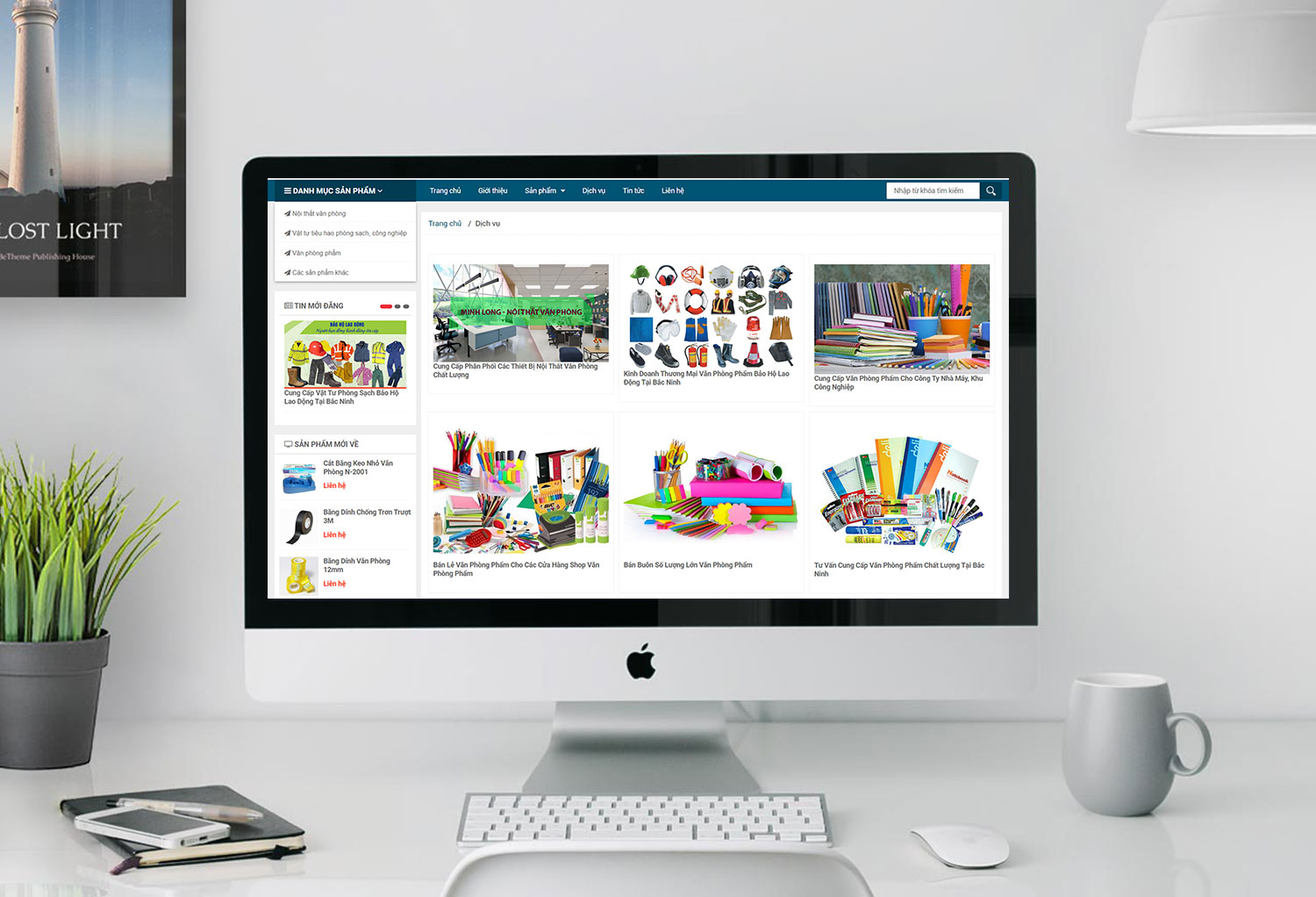 tang su chuyen nghiep cua website van phong pham Website văn phòng phẩm giúp cung cấp thông tin sản phẩm mới nhất tới khách hàng