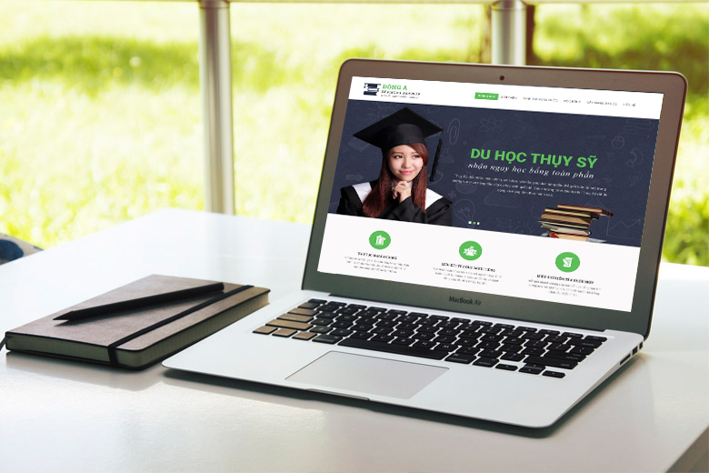 Như thế nào là một thiết kế website du học chuyên nghiệp?