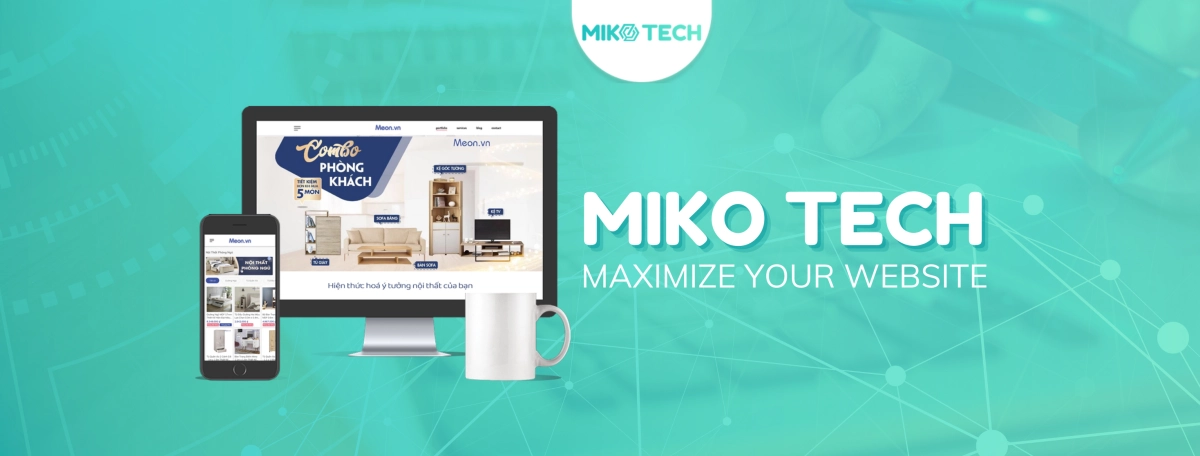 thiet ke website miko tech Dịch vụ thiết kế website chuẩn SEO Miko Tech