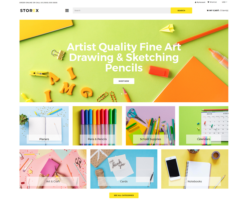 thiet ke website van phong pham 2 Thiết kế website văn phòng phẩm online cần có các chức năng gì?