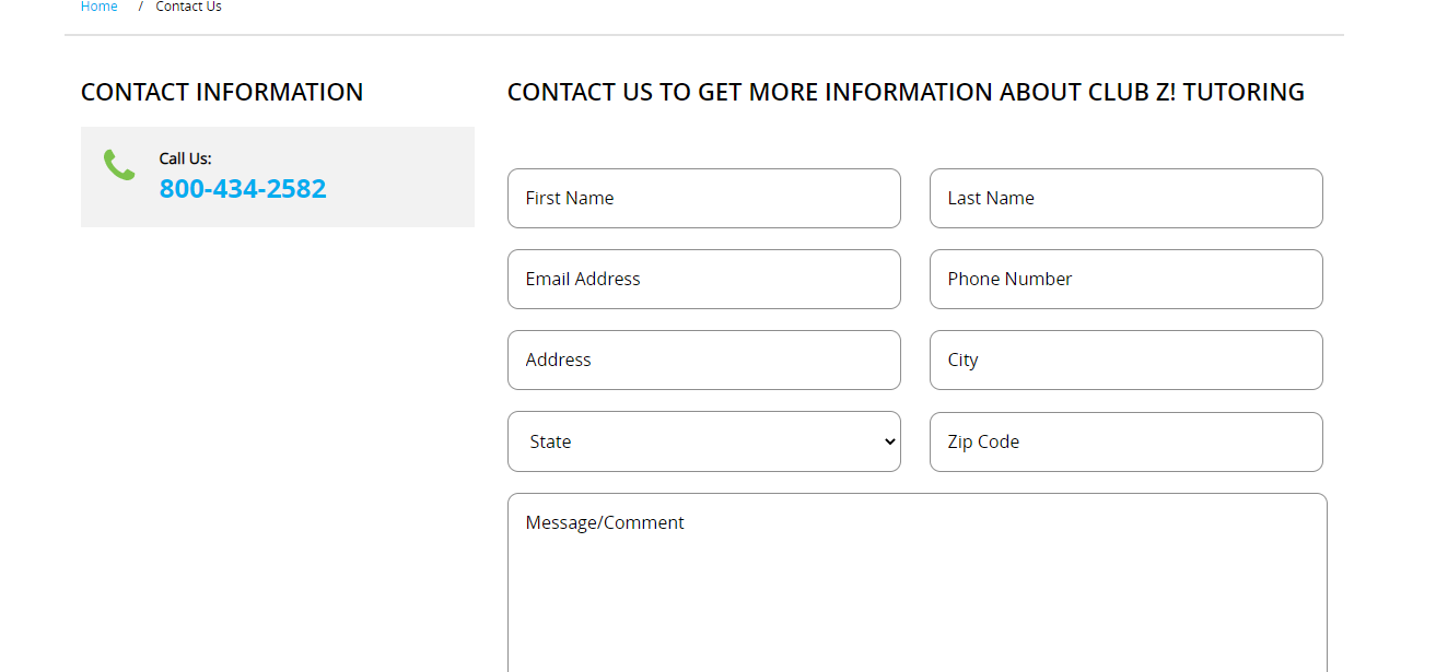 trang lien he Trang liên hệ là điều bắt buộc phải có khi thiết kế website gia sư