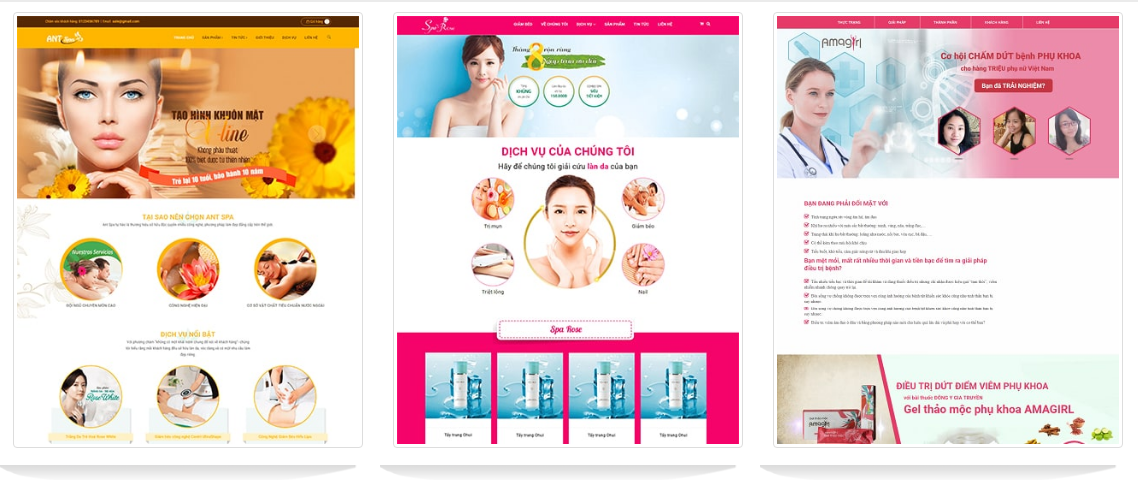 thiet ke webite lam dep Tại sao phải thiết kế website làm đẹp