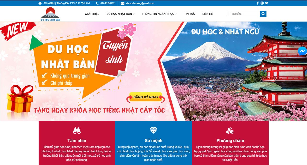 thiet ke website tu van du hoc Website tư vấn du học là công cụ hỗ trợ cho nhiều doanh nghiệp